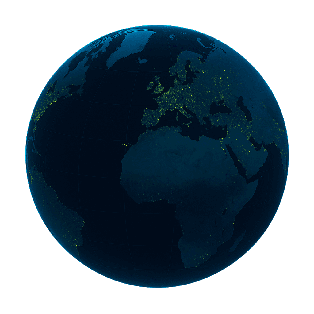 Globe visualization